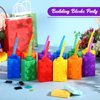Building Blocks Cups 10 oz Reusable Brick Party Kids Cup Plastic Party Cups with Lids and Straws for Block Birthday Party Supplies and Favors (12 Set)