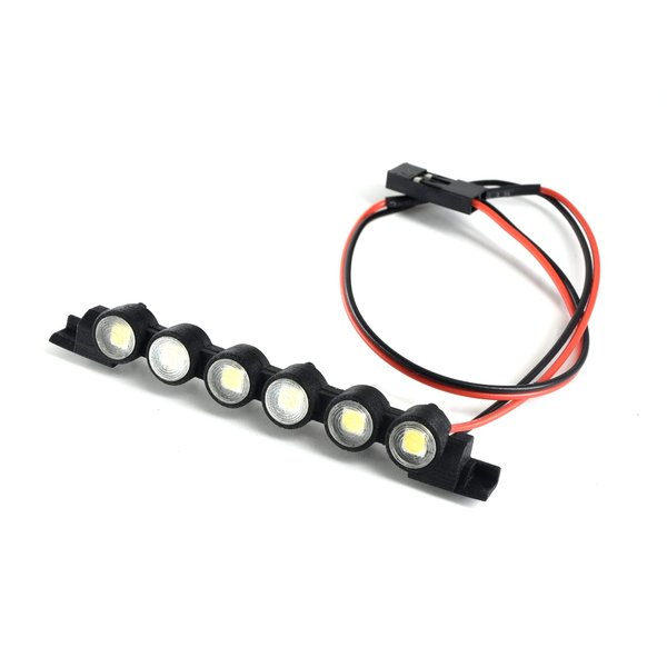 Palumma RC LED Light bar Roof LED Lamp Kit for Traxxas 1/18 TRX-4M Bronco RC Modified Lamp Roof Light Upgrades Parts(6 LED)