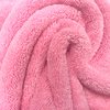 POLYTE Microfiber Hair Turban Wrap Drying Towel, 12 x 28 in, 4 Pack (Blue,Pink,Purple,White)