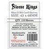 Sleeve Kings Mini Euro Card Sleeves (45x68mm) - 110 Pack, 60 Microns