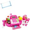 OMURA Playset | 12" Cash Register Toy Playset for Kids | Bonus: Multi-Purpose #10 Size Pouch (Color May Vary)