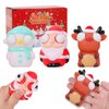 3 Pack Christmas Squeeze Out Eyes Toys for Kids Boys Girls Toddlers Christmas Stocking Stuffers Party Favors Gifts