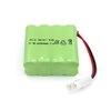 Gecoty 9.6V NiMH Battery, 2400mAh AA Battery Pack with Tamiya Plug and Charge Cable for RC Car, RC Battle Tank, RC Boat, 9.6V Rechargeable Battery