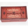 Bits and Pieces - Greek Secret Puzzle Box Brainteaser - Wooden Secret Compartment Brain Game for Adults - Stash Your Cash Away
