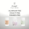 ARUGOT Lavender Rose Roll On Deodorant, Organic, Made in Israel | No Irritating Baking Soda or Aluminum