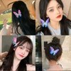 Butterfly Hair Clips Metal Non Slip Multicolor Hair Pins for Women Headwear Girls Hair Accessories