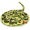 HWD 3.6 ft Long Soft Snake Dolls, Cute Stuffed Animals Plush Pranks Spoof Stuff Toys, Gifts for Kids, Children, Birthday, Halloween, Christmas, Home Decoration (Green)