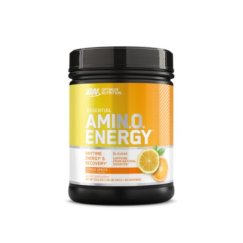 Optimum Nutrition New Flavor Amino Energy - Pre Workout with Green Tea, BCAA, Amino Acids, Keto Friendly, Green Coffee Extract, Energy Powder - Citrus Spritz, 65 Servings (Packaging May Vary)