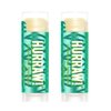 Hurraw! Coconut, Mint, Lemongrass (Pitta) Lip Balm, 2 Pack: Organic, Certified Vegan, Cruelty and Gluten Free. Non-GMO, 100% Natural Ingredients. Bee, Shea, Soy and Palm Free. Made in USA