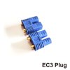 skrnrhrery Ec3 Connector ,5 Pairs Ec3 Plugs Suitable for Rc Esc Lipo Battery Equipment Motor 3.5mm Ec3 Banana Plug Battery Male and Female Plug High Current 100a Power Battery Can Be Welded