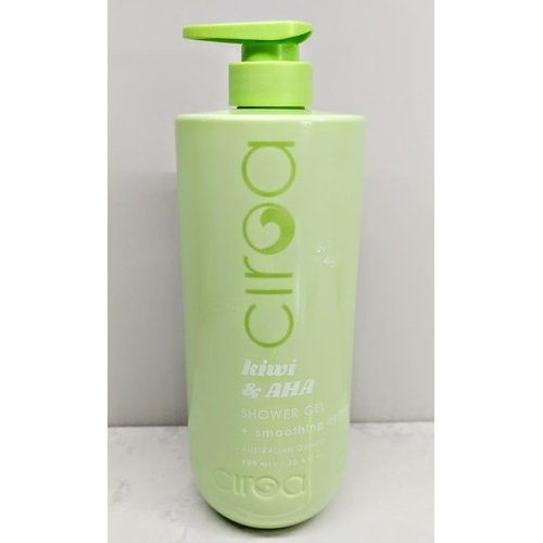 Ciroa, KIWI &amp; AHA, SHOWER GEL 30.4 fl oz (900ml) smoothing actives (Pack of One)
