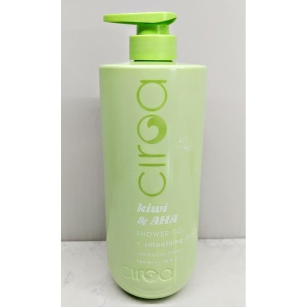 Ciroa, KIWI & AHA, SHOWER GEL 30.4 fl oz (900ml) smoothing actives (Pack of One)