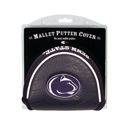 Team Golf NCAA Penn State Nittany Lions Golf Club Mallet Putter Headcover, Fits Most Mallet Putters, Scotty Cameron, Daddy Long Legs, Taylormade, Odyssey, Titleist, Ping, Callaway