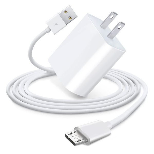 ycwwzzh 5Ft Micro USB Consumer Cellular Link Charger Charging Cable Cord fit for Consumer Cellular Link ii 2, Doro PhoneEasy 7050 626 824 618 610 680 605 612 615 Flip Cell Phone