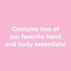 Camille Beckman Hand and Body Duet Set, Silky Body and Glycerine Hand Cream, Glycerine Rosewater