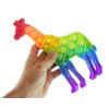 1 Giraffe Bubble Pop Fidget Toy - Silicone Push Poke Bubble Wrap Fidget Toy - Press Bubbles to Pop - Bubble Popper Sensory Stress Toy OT