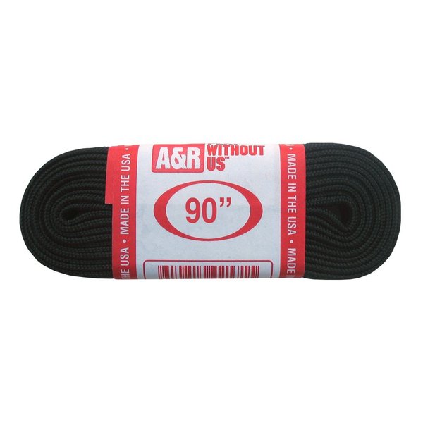 A&R Sports Figure Skate Laces, Black, 81-Inch