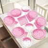 CHUNNIN 96Pcs Donuts Birthday Party Plates and Napkins Donut Themed Party Decorations Pink Donut Party Dessert Plates Donut Tableware Set for 24 Guests Grow Up Themed Baby Shower Party Favors Supplies