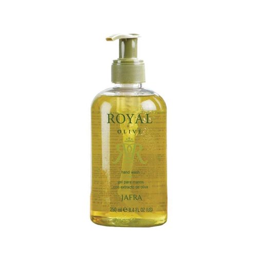 JAFRA ROYAL OLIVE HAND WASH 250 ML 8.4 FL. OZ. GEL PARA MANOS CON EXTRACTO DE OLIVA.