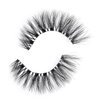 KSYOO Volume False Lashes D Curl Wispy Fluffy Mink Lashes Natural Look,8-15mm Long Cat Eye Lashes Seamlessly with Your Natural Lashes -10 Pairs (Clear Band V1)