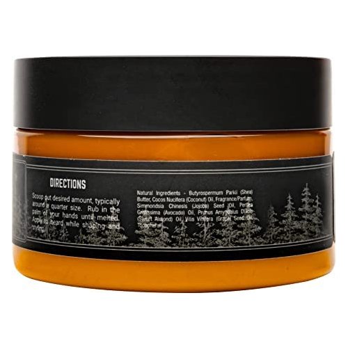 Live Bearded Beard Butter - 1880 - Leave in Conditioner for Beards - 3 oz. - Moisturize, Style, Condition - All-Natural Ingredients with Shea Butter - Light to Medium Hold - Made in the USA