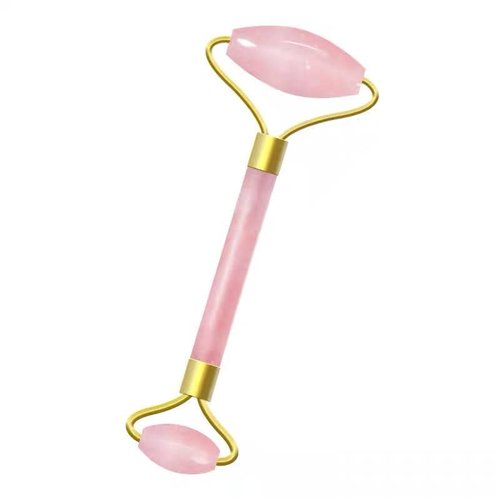 Gua Sha Facial Tool, Rose Quartz Gua Sha Tool for Face Sculpting, Shaping, Reduce Puffiness, Tension Relief, Gua Sha Massage Tool for Face, Body
