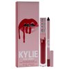 Kylie Cosmetics Matte Lip Kit - 401 Victoria for Women - 2 Pc 0.10 oz Matte Liquid Lipstick, 0.03 oz Lip Liner