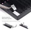 DF Eyelash Extension Classic Volume Lash Extensions 0.05 D Curl 8-15mm Mixed Tray Individual Lash Extensions Single Eyelashes Soft Matte Black Volume Lashes Extension Professional Salon Use
