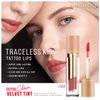 FORENCOS Long Lasting Waterproof Lip Stain Liquid Lipstick, Velvet Matte, Longwear, High Pigmentation, Tattoo Lips, Weightless, Smudge-proof, Non-Sticky, Korean Lip Tint Stain Makeup (32 Rosier)
