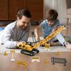 Joyfia 1: 55 Scale Crawler Crane Toy with Operating Buttons, Kids Construction Crane Vehicle Alloy Model Car, Boys Outdoor Sandbox Truck Toys Playset, Toddlers 3-8 Years Old Gifts