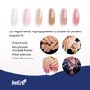 DeEnti Acrylic Nail Powder, 2oz Dark Pink Acrylic Powder Dip for Nails, Long Lasting Salon Quality, Bubble Free Professional Nail Powder for Manicure, Nail Art, Fake Nails, Nail Carving & Extensions