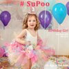 SuPoo 3rd Birthday Decorations for Girl Sprinkle 3rd Birthday Hat Headband Glitter Birthday Crown for Girls Princess Tiara with Elastic Band 3 Year Old Happy Birthday Party Cap Decorations Supplies