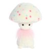 Aurora® Vibrant Fungi Friends™ Vanilla Cupcake Stuffed Animal - Unique Design - Loveable Companions - White 9 Inches