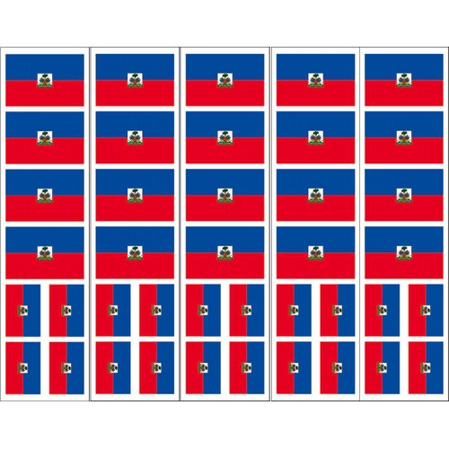 40 Tattoos: Haitian Flag, Haiti Party Favors