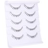 False Eyelashes Bottom Lashes Wispy Natural Mink Lashes Clear Band DIY Lashes Reusable Soft Handmade Lashes Pack