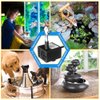 PULACO DC 5V USB Mini Submersible Water Pump with Tubing for Pet Fountain, Aquarium Fish Tank, Pond, Fountain, Hydroponics