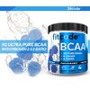 Fitcode Ultra Premium BCAAs with 5G of Pure BCAAs with Proven 2:1:1 Ratio of Amino Acids to Help Post Workout Recovery, Lean Muscle Growth, Endurance, 30 Servings (Blue Raz)