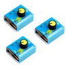 HiLetgo 3pcs RC Servo Tester 3CH Digital Multi ECS Consistency Speed Controller Checker Adjustment Steering Gear Tester CCPM Master for RC Helicopter Car Boat