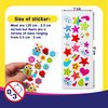 PURPLE LADYBUG 3D Puffy Stickers for Kids Activities - 40 Bulk Sticker Sheets with 950+ Cute Puffy Stickers for Toddlers 1-3 Girls & Boys - Sticker Pack Includes Fish, Animals, Alphabet, Cars, & More
