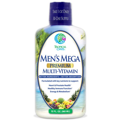 Premium Liquid Multivitamin for Men | Sugar Free Men’s Multi-Vitamin | 100+ Vitamins, Minerals & Amino Acids to Support Muscle, Heart, Brain Health & Energy | 98% Absorption Rate | Non-GMO | 32 Serv