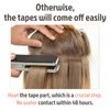 Sunny Hair Tape in Extensions Human Hair Black Tape in Human Hair Extensions Short Tape in Hair Extensions Real Human Hair Black Color #1 12inch Tape Hair Extensions Black 20pcs