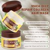 Collagen Deep Conditioning Repair Hair Mask - Hair Nourishing Repair Deep Moisturizing Hydrating Collagen Hair Care for Dry/Damaged/Color-Treated Hair - Natural Nourishing Hair Conditioner