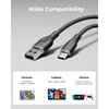 VOLTME USB C Cable (2-Pack, 3.3ft), Premium Nylon USB A to USB C Charger Cable, USB 2.0 Type C Charging Cable Fast Charge for Galaxy S10+/S10, Note 10/9, LG V30/V35, Moto Z2 Z3