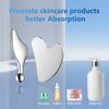 BEAUTYFACTOR Gua Sha Stainless Steel Tool for Face,Gua Sha Facial Tools for Relax Muscles and Face Lift,Metal Face Massager for Reduce Wrinkles and Puffiness,Self Skin Care Gift for Men Women