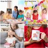 Partywind 168 Sheets (2000 Styles) Kids Temporary Tattoos for Party Supplies, Fake Tattoo Stickers with Dinosaur/Mermaid/Pirate for Boys and Girls, Birthday Games for Party