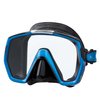 TUSA M-1001 Freedom HD Scuba Diving Mask, Black/Fishtail Blue