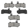 Anoety Front & Rear Brake pads replacement for HARLEY Road Glide 2008-2021/Street Glide 2008-2022/Road King 2008-2021/Ultra Classic Electra Glide 2008-2021