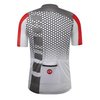 Coconut Ropamo CR Men's Cycling Jersey with 3+1 Zipper Pockets Shorts Sleeve Bike Jersey for Cycling, Breathable Quick Dry (Red/Grey, M)