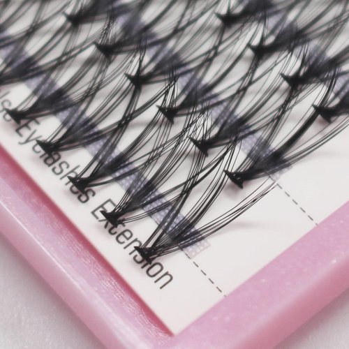 Vayator 8-10-12-14mm Mixed,10-12-14-16mm Mixed,12-14-16-18mm Mixed To Choose 20D 200 Clusters D Curl Professional Makeup False Eyelashes Individual Extensions Cluster Eyelashes Natural Soft Grafting