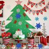 50 Pcs Glitter Snowflakes Foam Stickers Self-Adhesive Winter Snowflake for Christmas Party DIY Craft for Home Christmas Decoration